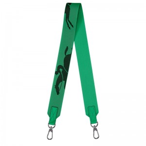 Accesorios long champ 3D Shoulder strap Canvas Mujer Verde | COBE7777