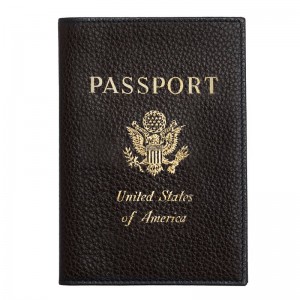 Accesorios long champ Le FoulonnÉ Passport cover Leather Mujer Negras | COSG8176