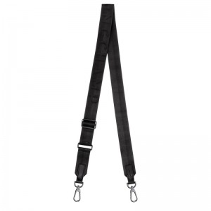 Accesorios long champ Le Pliage Xtra Shoulder strap Canvas Hombre Negras | COBE8973