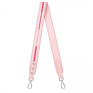 Accesorios long champ Rayures Shoulder strap Canvas Mujer Marshmallow | COAH7759