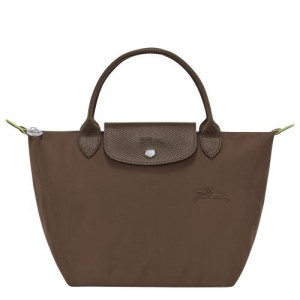 Bolsa de Mano long champ Le Pliage Green S Recycled canvas Mujer Terra | COCT7354