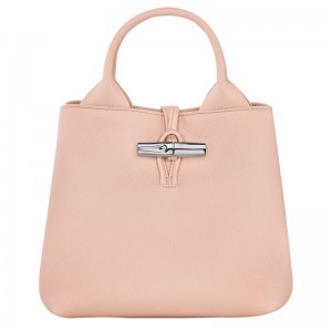 Bolsa de Mano long champ Le Roseau S Leather Mujer Ballerina | COBE7304