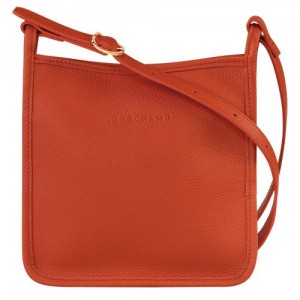 Bolsas Hombro long champ Le FoulonnÉ S Leather Mujer Paprika | COPJ7479