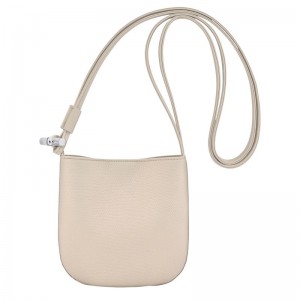 Bolsas Hombro long champ Le Roseau S Leather Mujer Paper | COEB7439