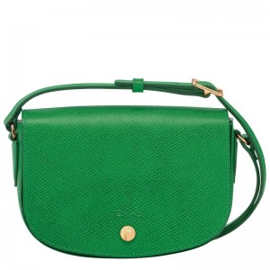 Bolsas Hombro long champ Épure S Leather Mujer Verde | COGS7422