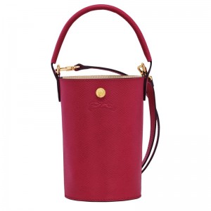 Bolsas Hombro long champ Épure XS Leather Mujer Magenta | COPJ7427