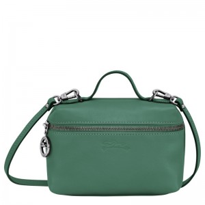 Bolsas Mini long champ Le Pliage Xtra XS Vanity Cuero Mujer Sage | COCT7094