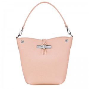 Bolsas Mini long champ Le Roseau XS Bucket Leather Mujer Ballerina | COQM7124