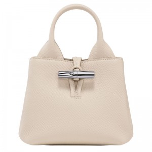 Bolsas Mini long champ Le Roseau XS Handbag Leather Mujer Paper | CORV7076