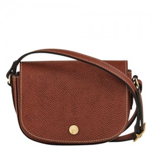 Bolsas Mini long champ Épure XS Crossbody Leather Mujer Marrones | COGS7139