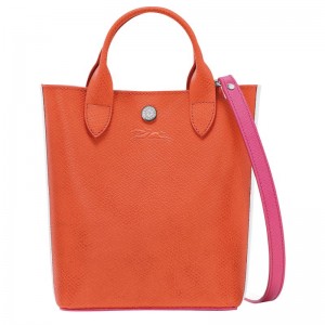 Bolsas Mini long champ Épure XS Tote Leather Mujer Naranjas | COEB7023