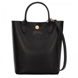 Bolsas Mini long champ Épure XS Tote Leather Mujer Negras | COPJ7063