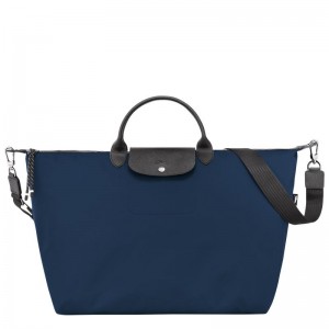 Bolsas de Viaje long champ Le Pliage Energy S Recycled canvas Mujer Azul Marino | COSG8072