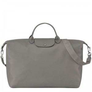 Bolsas de Viaje long champ Le Pliage Xtra S Leather Hombre Turtledove | COVR9182