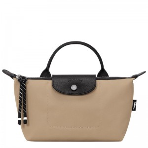 Bolso Pequeño long champ Le Pliage Energy Recycled canvas Mujer Clay | COAH7967