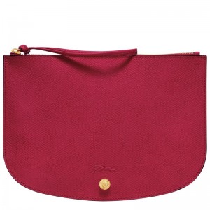 Bolso Pequeño long champ Épure Leather Mujer Magenta | COSG7708