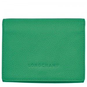 Carteras long champ Le FoulonnÉ Leather Hombre Verde | COPJ9006