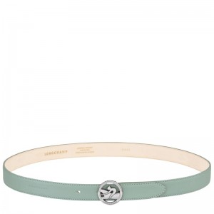 Cinturones long champ La MÉdaille Leather Mujer Celadon | COTC8377