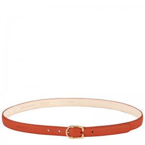 Cinturones long champ Le FoulonnÉ Leather Mujer Paprika | COOK8381