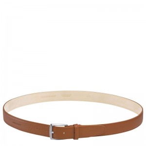 Cinturones long champ Le FoulonnÉ Leather Hombre Caramel | COFD9295