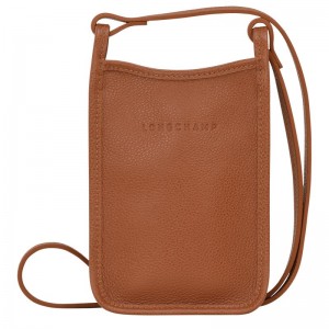 Funda long champ Le FoulonnÉ 1 Leather Hombre Caramel | COIL9108