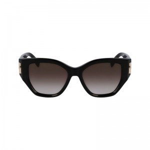 Lentes de Sol long champ Acetate Mujer Negras | COBE8453