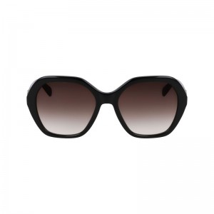 Lentes de Sol long champ Acetate Mujer Negras | CORV8473