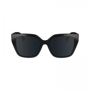 Lentes de Sol long champ Acetate Mujer Negras | COUZ8483