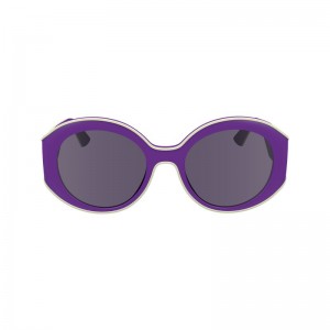 Lentes de Sol long champ Plant Based Resin Mujer Violet | COJP8493