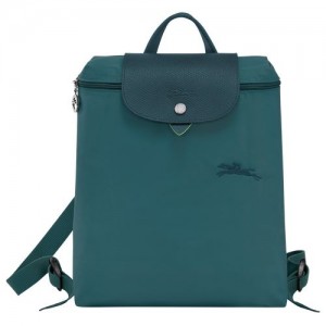 Mochilas long champ Le Pliage Green M Recycled canvas Hombre Verde Menta | CONW8868