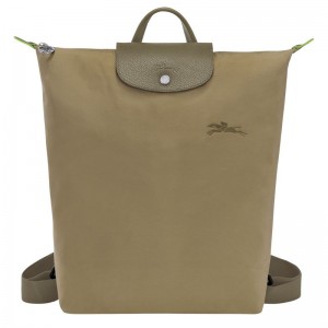 Mochilas long champ Le Pliage M Canvas Hombre Artichoke | COEB8843