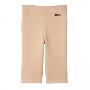 Pantalon long champ Cycling short Jersey Mujer Nude | COIL8692