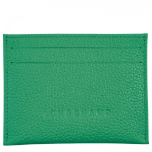 Porta Tarjeta long champ Le FoulonnÉ Leather Hombre Verde | COTC9053