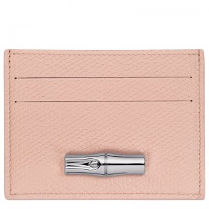 Porta Tarjeta long champ Le Roseau Leather Mujer Ballerina | COGS7919