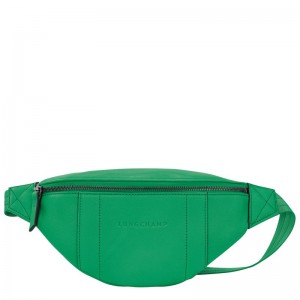 Riñonera long champ 3D S Leather Hombre Verde | COPJ8883