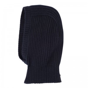 Sombreros long champ Balaclava Knit Mujer Azul Marino | COXY8612