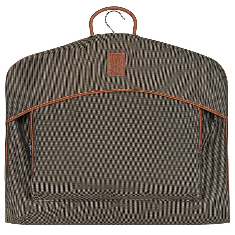 Accesorios long champ Boxford Garment cover Recycled canvas Hombre Marrones | COSG9268