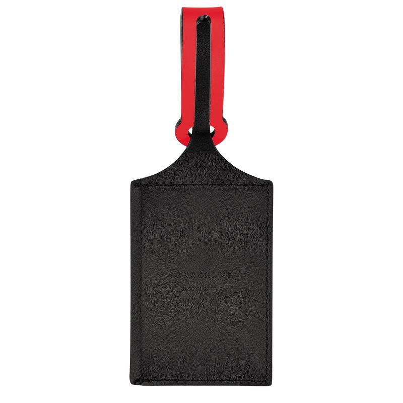 Accesorios long champ LGP Travel Luggage tag Leather Mujer Rojas | COYX8170