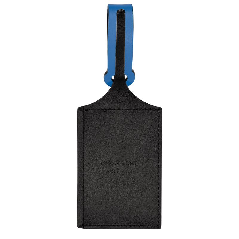 Accesorios long champ LGP Travel Luggage tag Leather Mujer Cobalt | COUZ8171