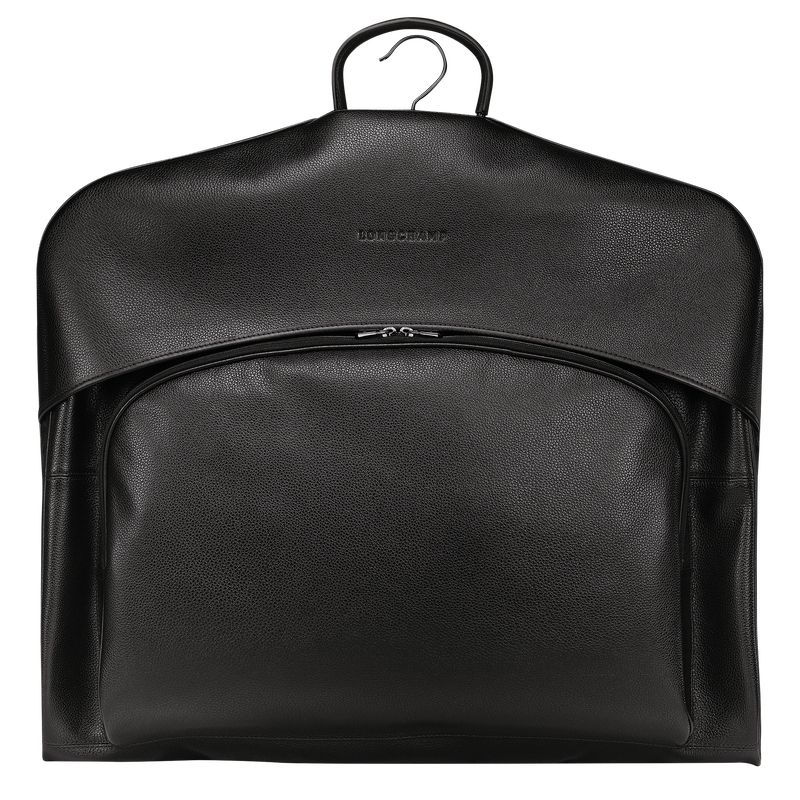 Accesorios long champ Le FoulonnÉ Garment cover Leather Hombre Negras | COFD9270