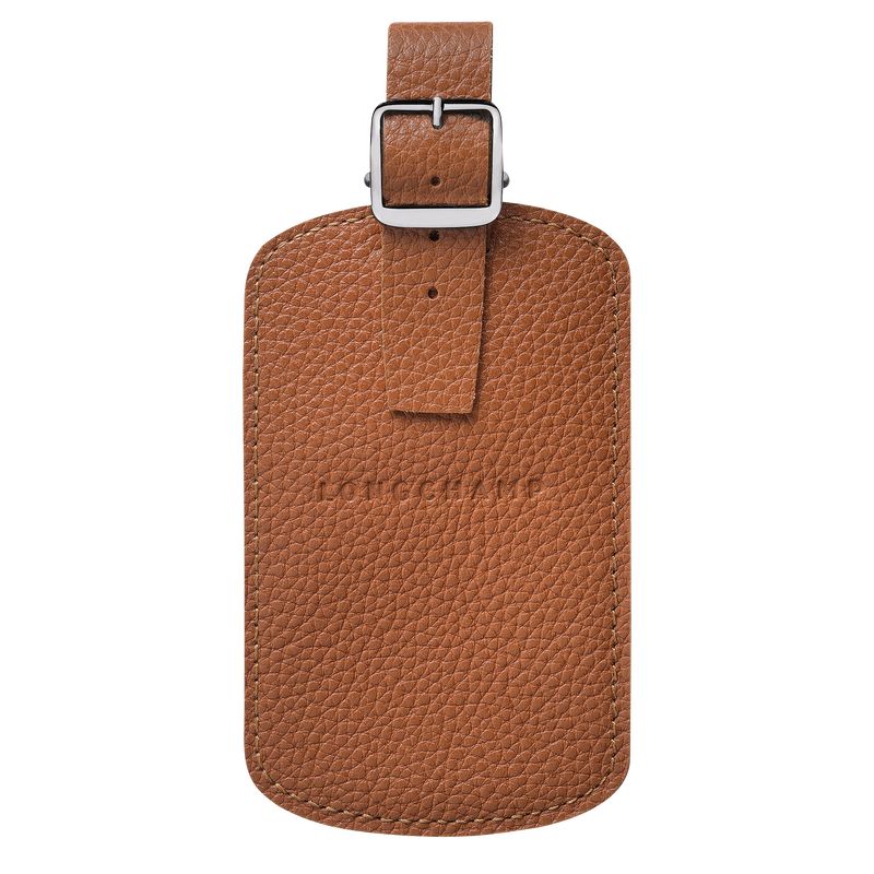 Accesorios long champ Le FoulonnÉ Luggage tag Leather Mujer Caramel | COJP8181