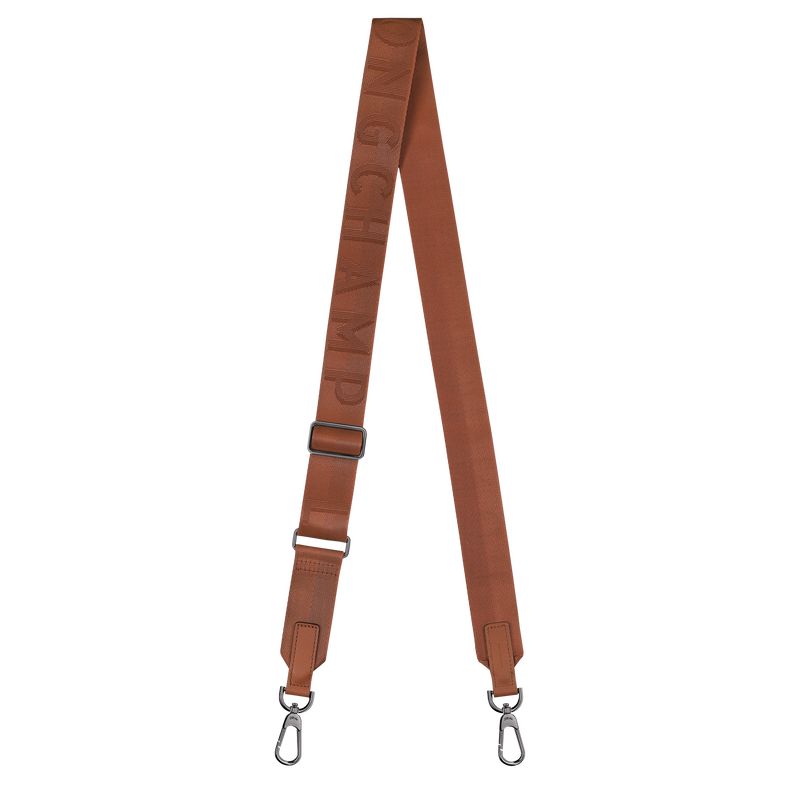 Accesorios long champ Le Pliage Xtra Shoulder strap Canvas Mujer Cognac | COZU7781