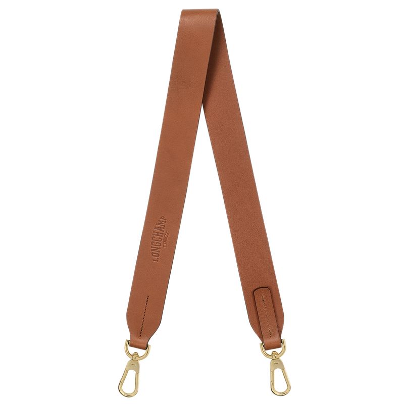 Accesorios long champ Shoulder strap Leather Mujer Sienna | COJP7765