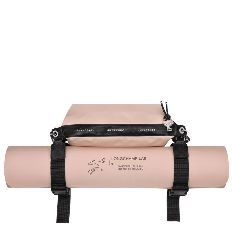 Bolsa De Hombro long champ Le Pliage Energy M Yoga Canvas Mujer Nude | COCT7510