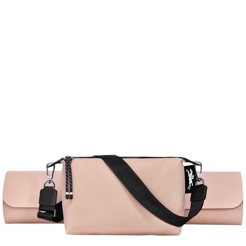 Bolsa De Hombro long champ Le Pliage Energy M Yoga Canvas Mujer Nude | COCT7510