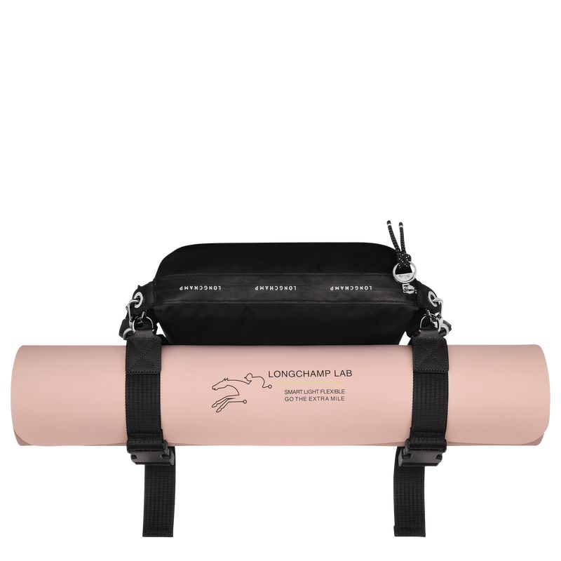 Bolsa De Hombro long champ Le Pliage Energy M Yoga Canvas Mujer Negras | COVR7511