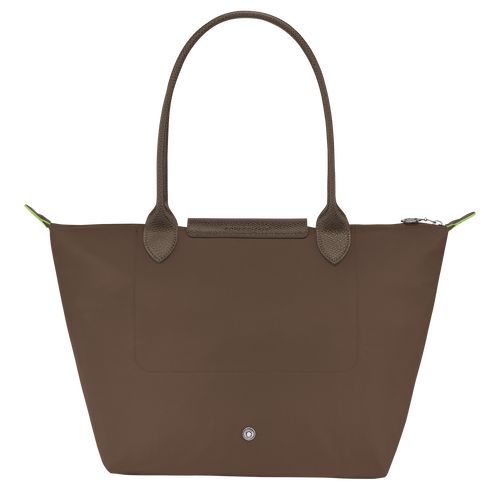 Bolsa De Hombro long champ Le Pliage Green M Tote Recycled canvas Mujer Terra | COTC7597