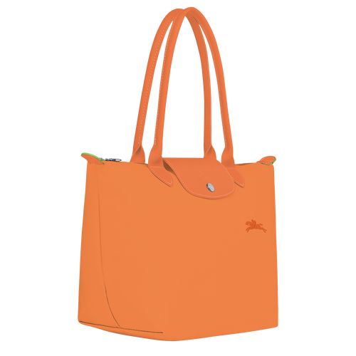 Bolsa De Hombro long champ Le Pliage Green M Tote Recycled canvas Mujer Naranjas | COYX7598