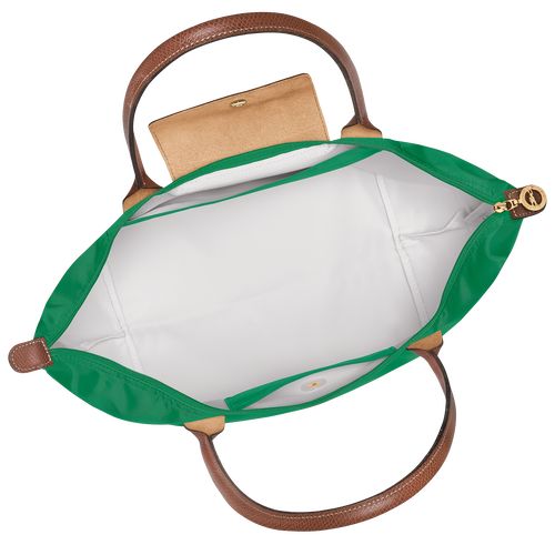 Bolsa De Hombro long champ Le Pliage Original L Tote Recycled canvas Mujer Verde | CODF7605