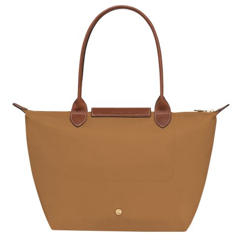 Bolsa De Hombro long champ Le Pliage Original M Tote Recycled canvas Mujer Fawn | COLI7611